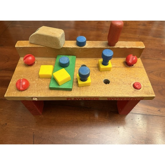 Playskool Other - Vintage Wooden Playskool Workbench B6-40